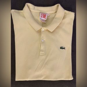 Lacoste Live Polo Shirt Mens Size 8 Short Sleeve Pique